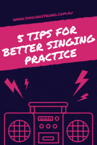 SINGING PRACTICE